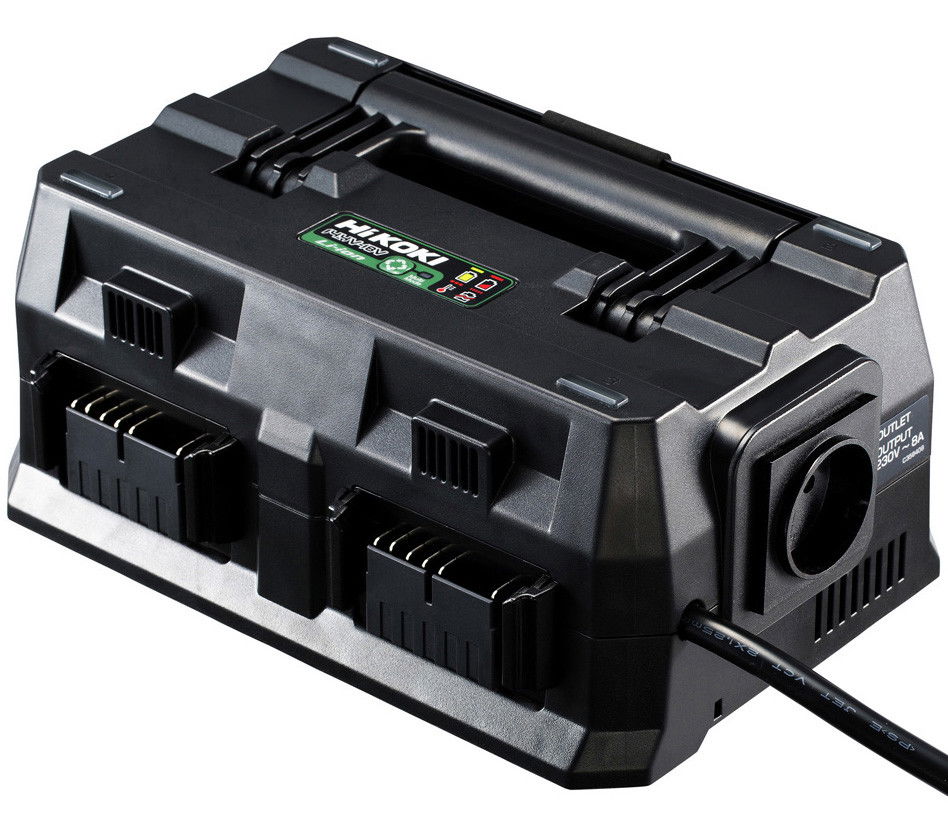 HiKoki UC18YTSLW1Z 4-portos Li-ion multi töltő, 2x12V + 2xMV/18V termék fő termékképe